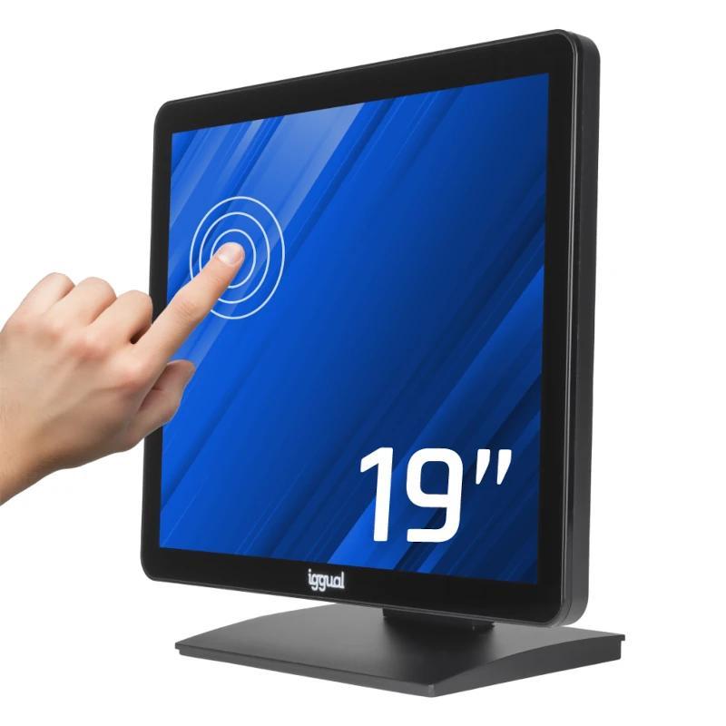 iggual Monitor táctil capacitivo 19" VGA HDMI USB iggual Monitor táctil capacitivo 19" VGA HDMI USB
