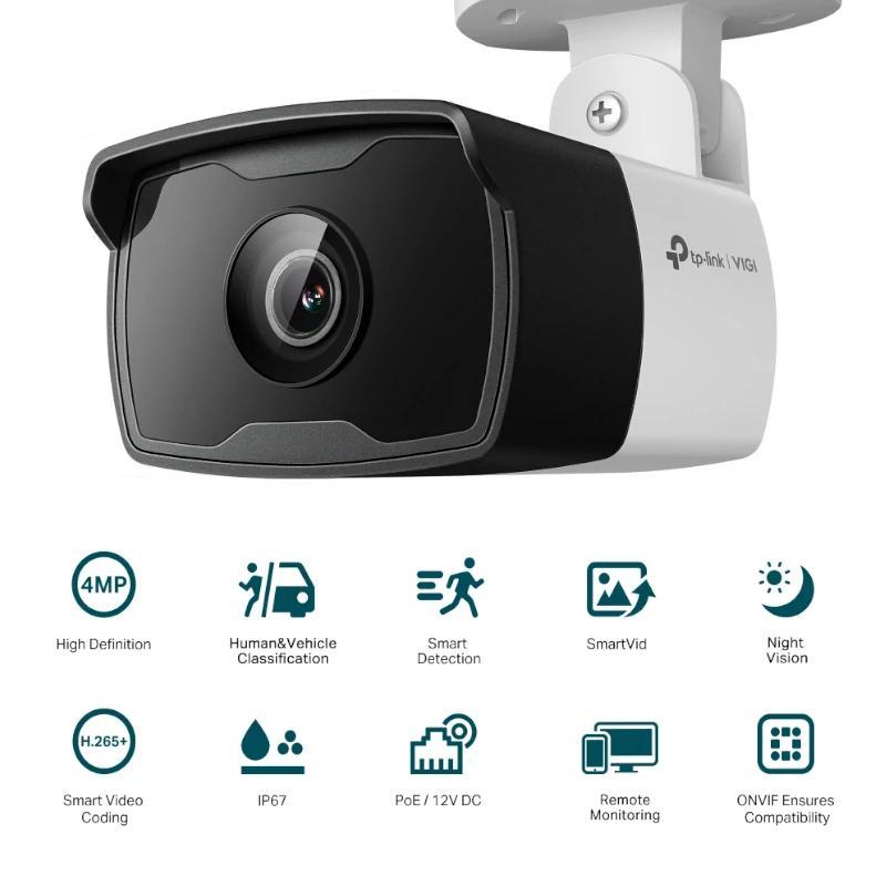 VIGI Cámara IP Bullet C340I 4MP Plástico IR 2.8mm VIGI Cámara IP Bullet C340I 4MP Plástico IR 2.8mm