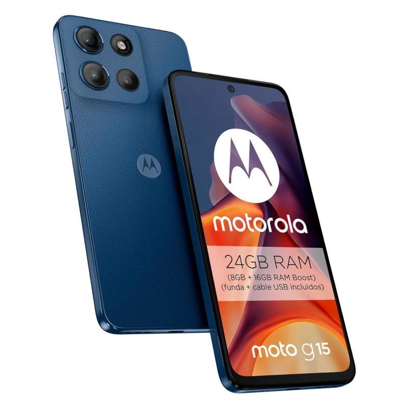 Motorola Moto G15 4G 6.7" 8Gb 512Gb Navy Peony Motorola Moto G15 4G 6.7" 8Gb 512Gb Navy Peony