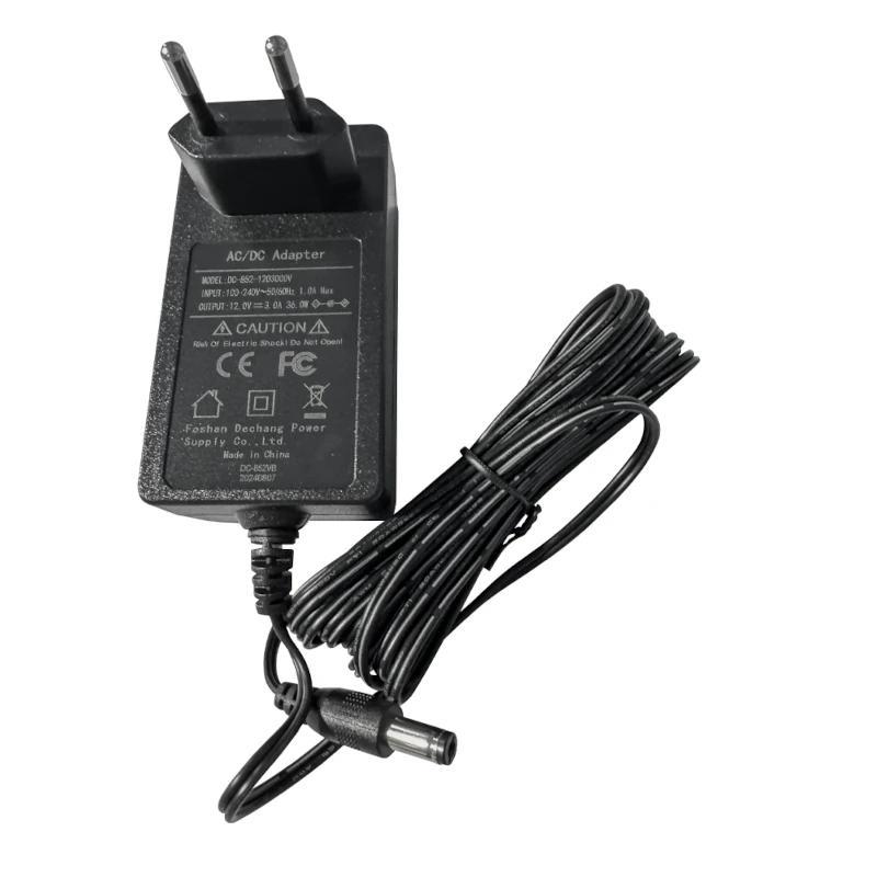 iggual Adaptador corriente AC/DC 12V 3A monitor iggual Adaptador corriente AC/DC 12V 3A monitor