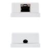Nanocable Roseta Superficie CAT.6 FTP 1Toma Blanco Nanocable Roseta Superficie CAT.6 FTP 1Toma Blanco
