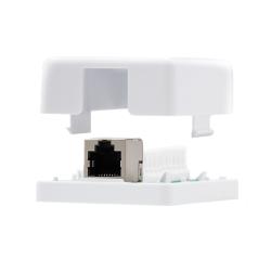 Nanocable Roseta Superficie CAT.6 FTP 1Toma Blanco