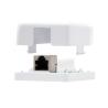 Nanocable Roseta Superficie CAT.6 FTP 1Toma Blanco Nanocable Roseta Superficie CAT.6 FTP 1Toma Blanco