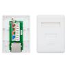 Nanocable Roseta Superficie CAT.6 FTP 1Toma Blanco Nanocable Roseta Superficie CAT.6 FTP 1Toma Blanco