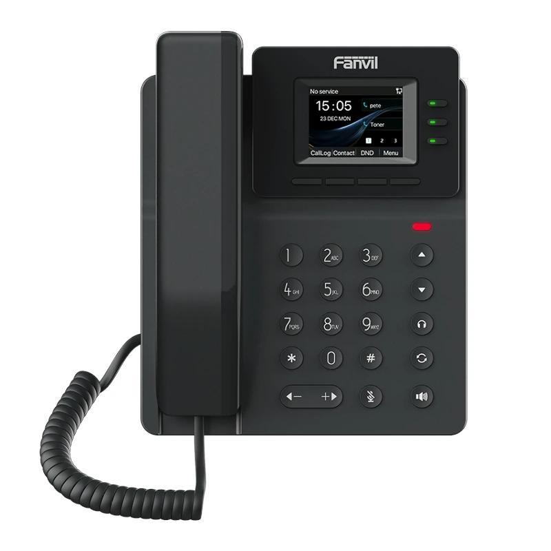 Fanvil V60P Telefono IP 2.4" Color PoE 4 líneas Fanvil V60P Telefono IP 2.4" Color PoE 4 líneas