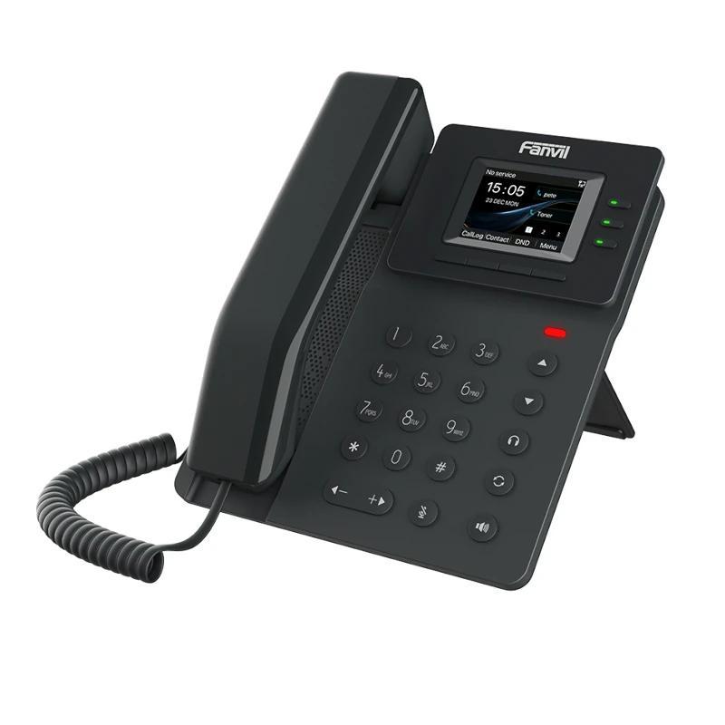 Fanvil V60P Telefono IP 2.4" Color PoE 4 líneas