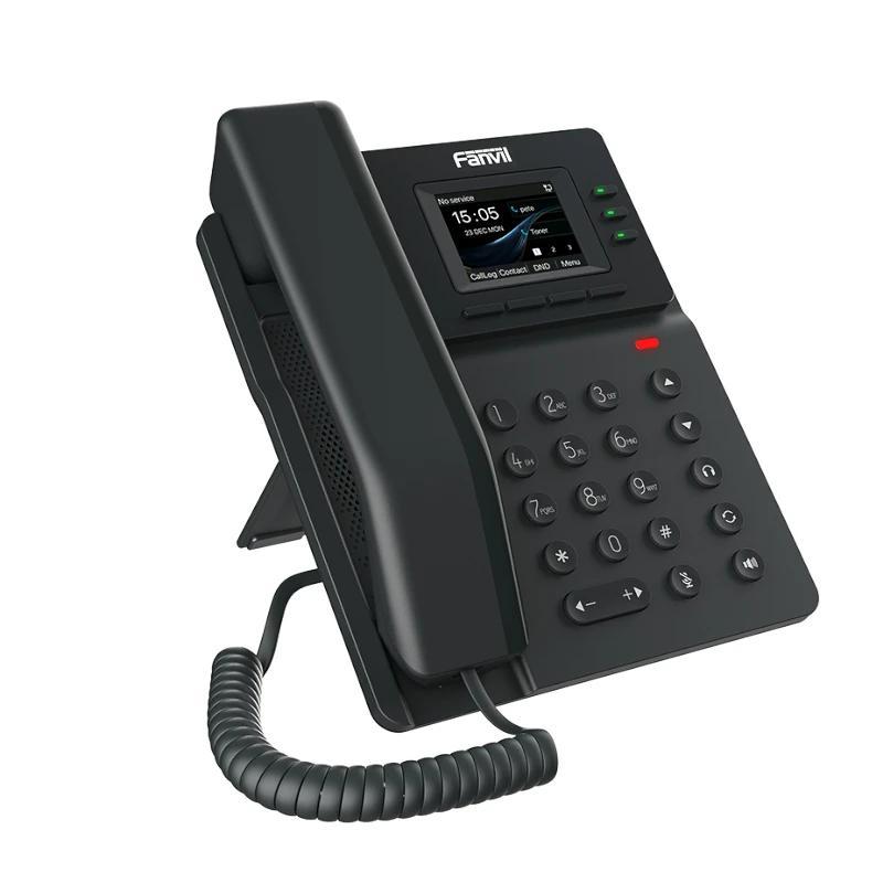 Fanvil V60P Telefono IP 2.4" Color PoE 4 líneas Fanvil V60P Telefono IP 2.4" Color PoE 4 líneas