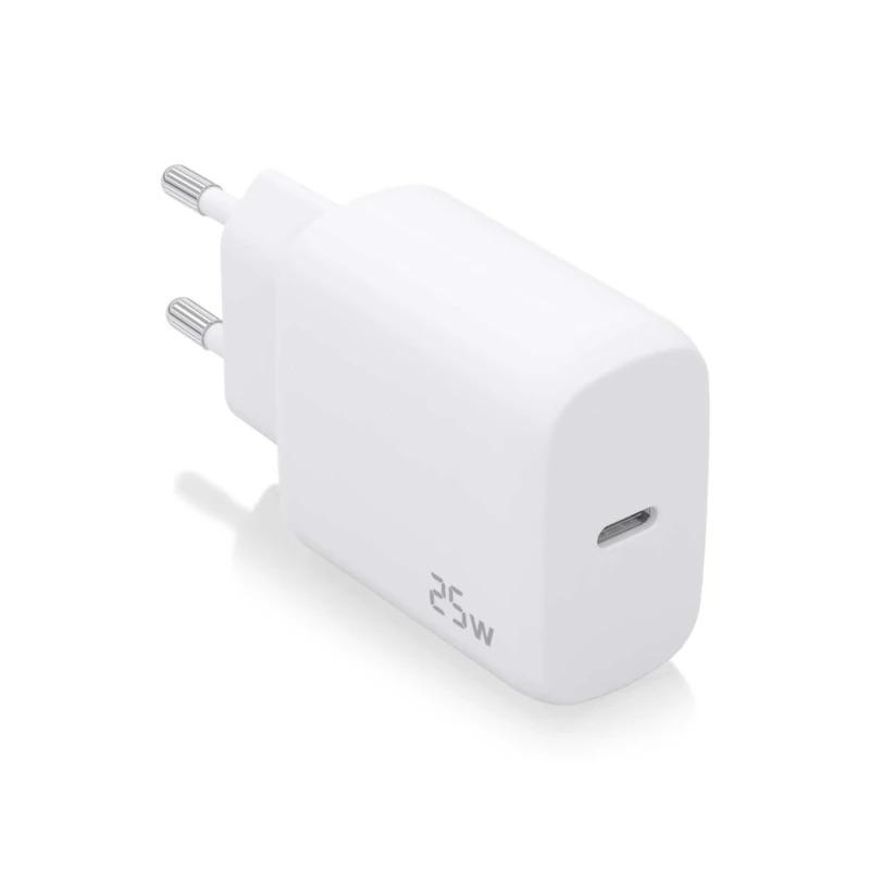 Aisens Cargador 25W USB-C PD3.0 1xUSB-C Blanco Aisens Cargador 25W USB-C PD3.0 1xUSB-C Blanco