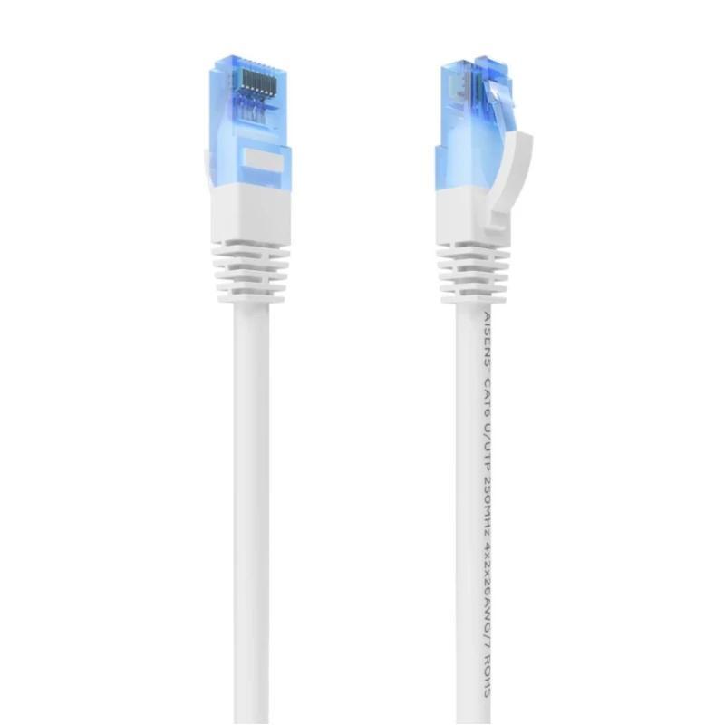 Aisens Cable RJ45 CAT.6 UTP AWG26 CCA Blanco 0.75M Aisens Cable RJ45 CAT.6 UTP AWG26 CCA Blanco 0.75M