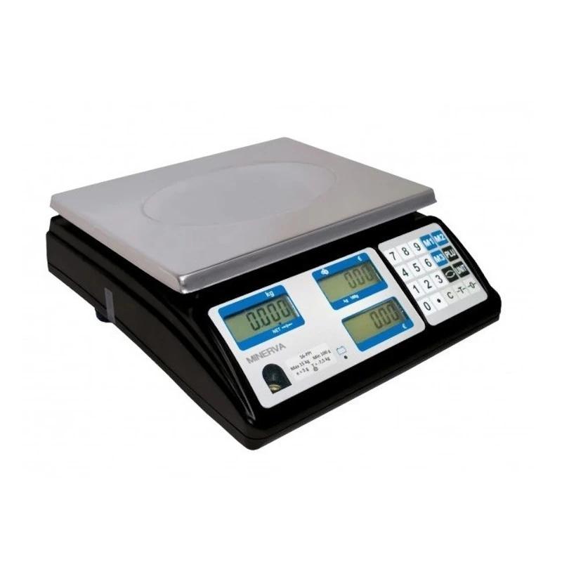 Mustek Balanza Minerva 56PPI - 15 /30KG - Peso Mustek Balanza Minerva 56PPI - 15 /30KG - Peso