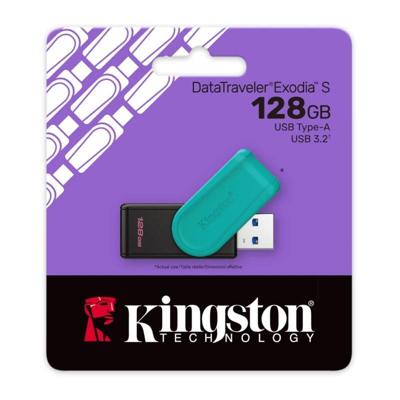 Kingston DataTraveler Exodia S 128GB USB 3.2 Gen 1 Kingston DataTraveler Exodia S 128GB USB 3.2 Gen 1