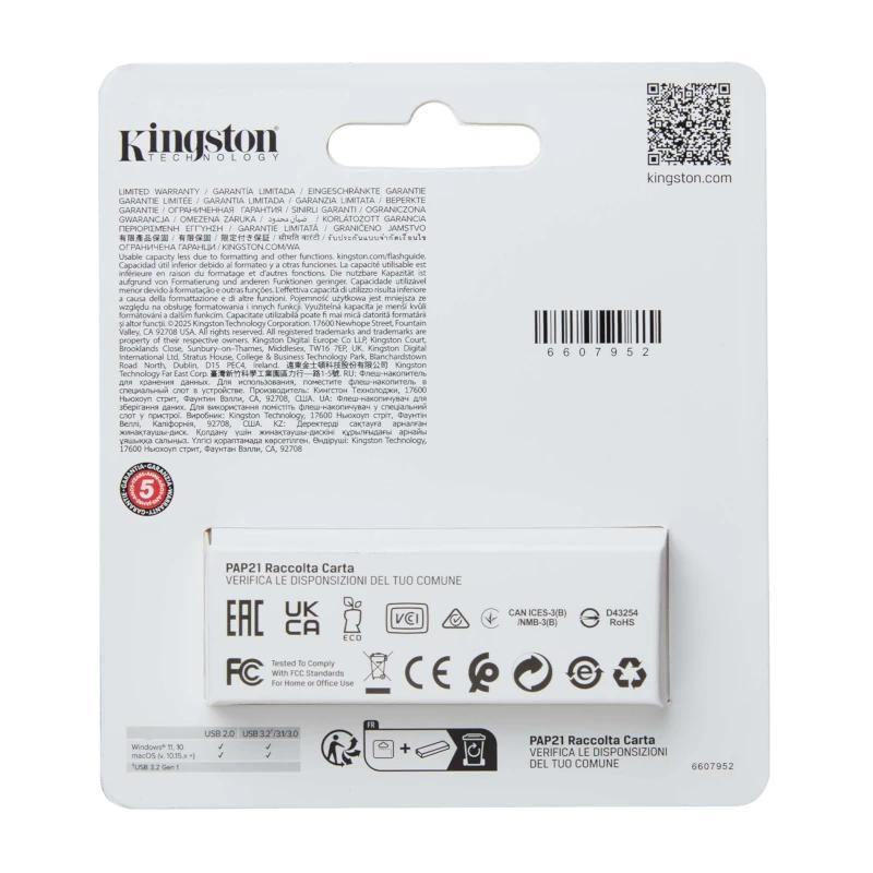 Kingston DataTraveler Exodia S 128GB USB 3.2 Gen 1 Kingston DataTraveler Exodia S 128GB USB 3.2 Gen 1