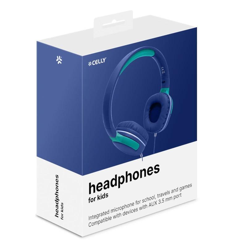 Celly Auricular Diadema niños Azul Celly Auricular Diadema niños Azul
