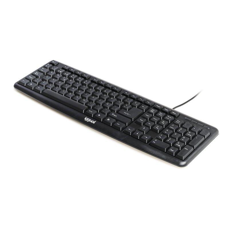 iggual Teclado estándar CK-BASIC-105T negro iggual Teclado estándar CK-BASIC-105T negro