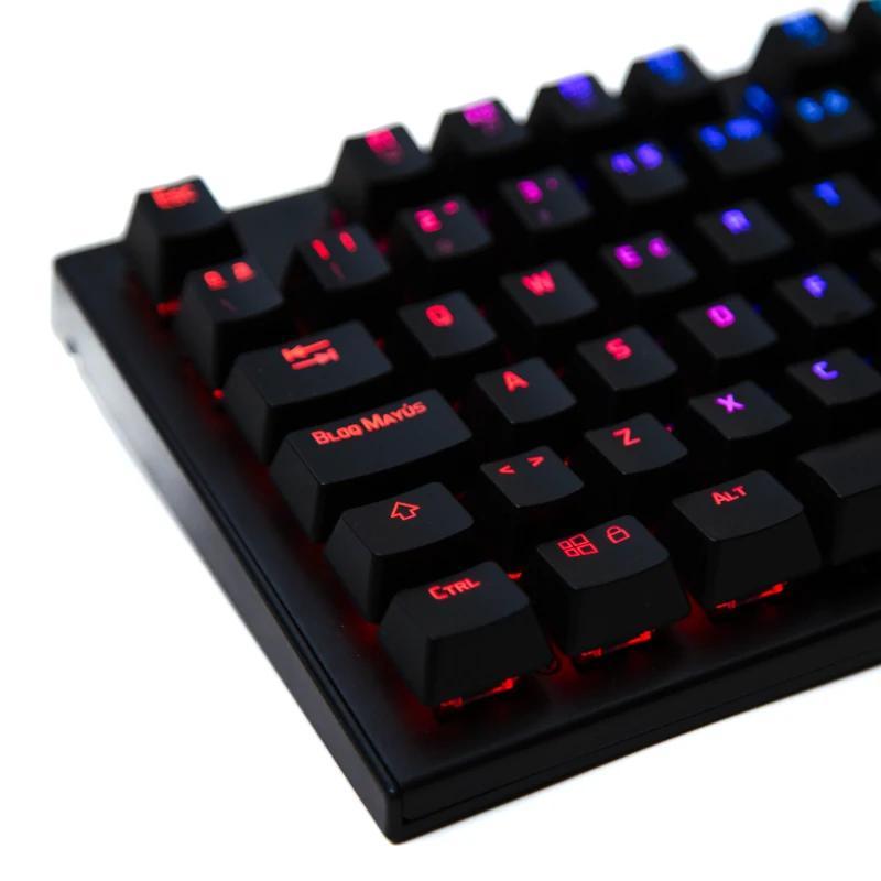 iggual Teclado gaming mecánico OBSIDIAN RGB negro iggual Teclado gaming mecánico OBSIDIAN RGB negro