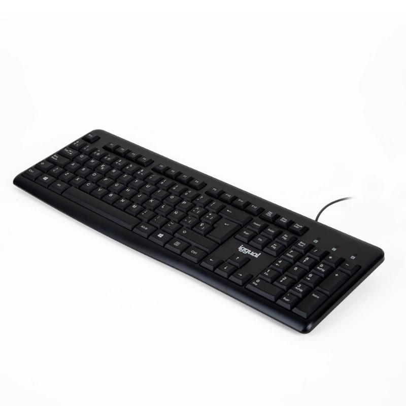 iggual Teclado estándar CK-BASIC2-105T negro iggual Teclado estándar CK-BASIC2-105T negro