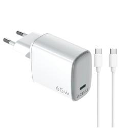 Celly Cargador Gan 1C 65W + C A C 2M CABL