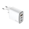 Celly Cargador Gan 1Usb 2Usb-C 65w WH Celly Cargador Gan 1Usb 2Usb-C 65w WH