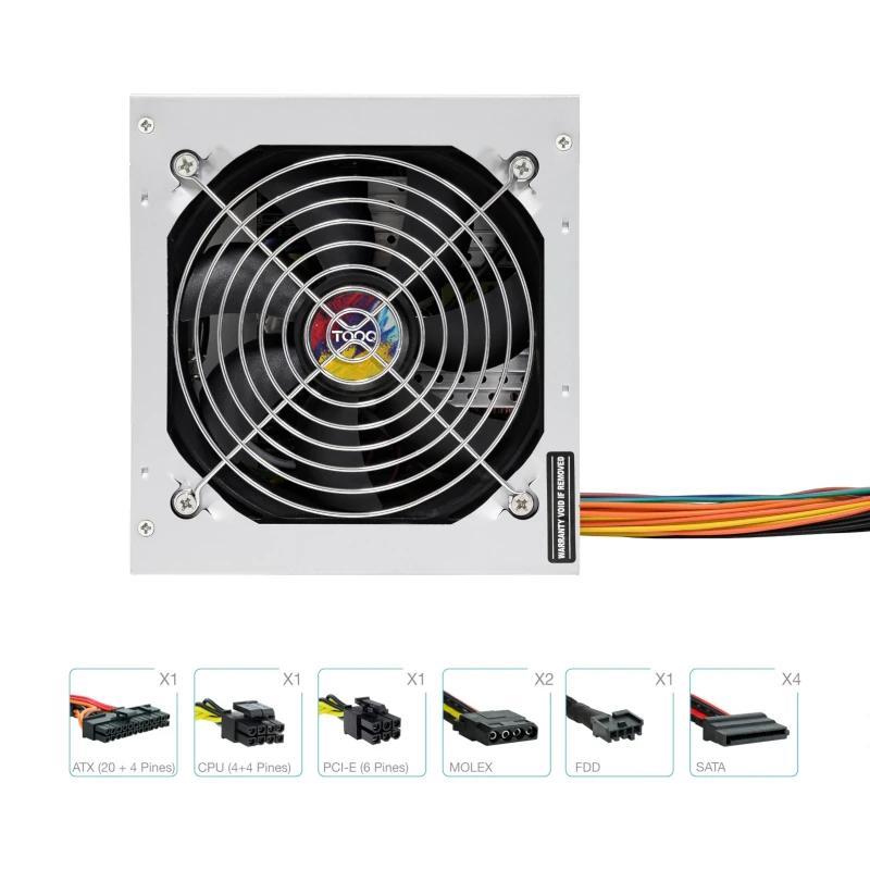 Tooq Fuente Alimentación TQAPOLO-550SP 550W Tooq Fuente Alimentación TQAPOLO-550SP 550W