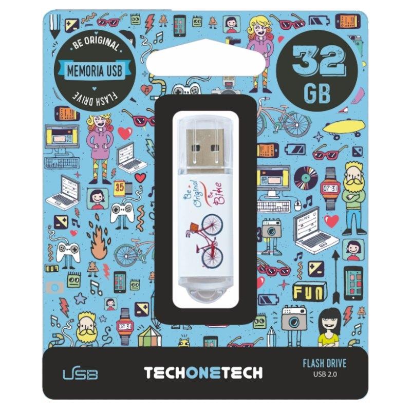 TECH ONE TECH Be bike 32 Gb USB 2.0 TECH ONE TECH Be bike 32 Gb USB 2.0