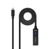 Nanocable Cable USB 3.2 amplif. C/M-C/H 5m Nanocable Cable USB 3.2 amplif. C/M-C/H 5m