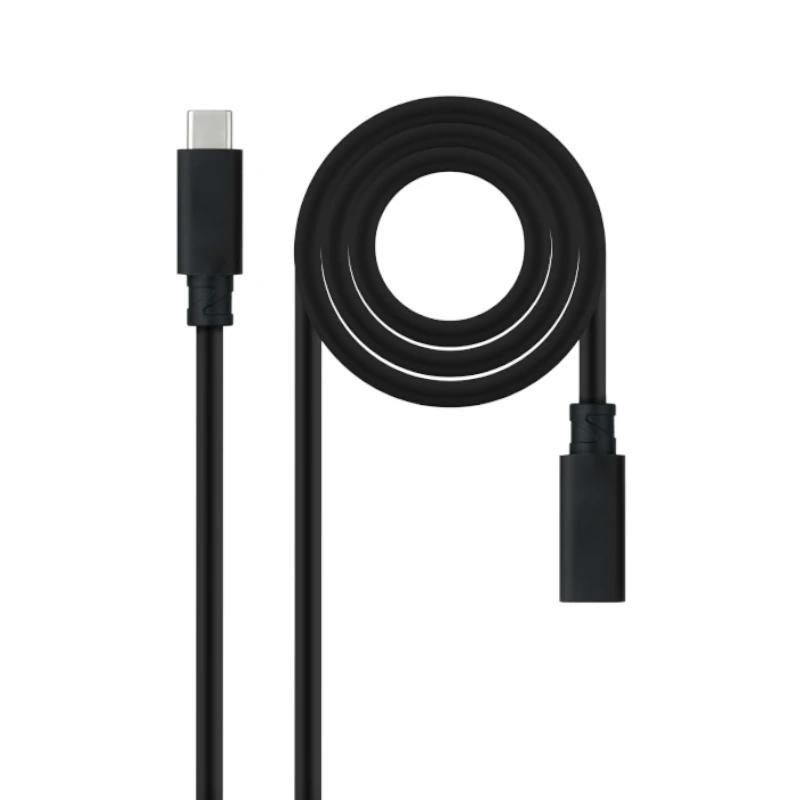 Nanocable Cable USB 3.2 GEN2x2 100W C/M-H 2 m Nanocable Cable USB 3.2 GEN2x2 100W C/M-H 2 m