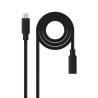 Nanocable Cable USB 3.2 GEN2x2 100W C/M-H 2 m Nanocable Cable USB 3.2 GEN2x2 100W C/M-H 2 m