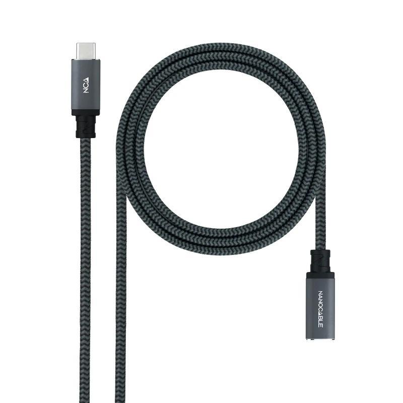 Nanocable Cable USB 3.2 GEN2x2 100W C/M-H 0,5 m Nanocable Cable USB 3.2 GEN2x2 100W C/M-H 0,5 m