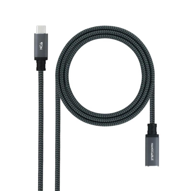 Nanocable Cable USB 3.2 GEN2x2 100W C/M-H 1 m Nanocable Cable USB 3.2 GEN2x2 100W C/M-H 1 m