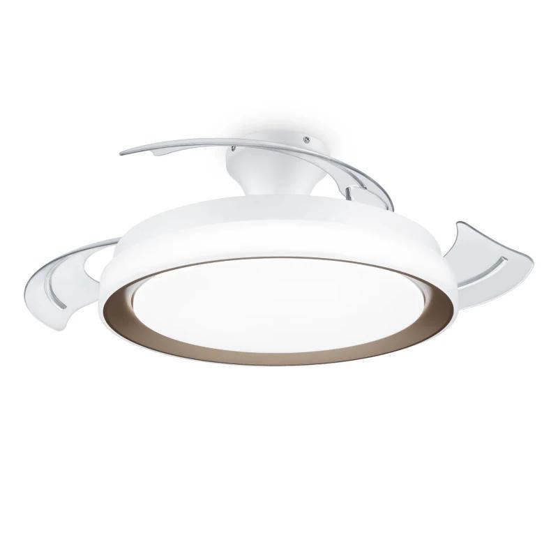 PHILIPS Ventilador techo Luz Bliss DC 28w Gold PHILIPS Ventilador techo Luz Bliss DC 28w Gold