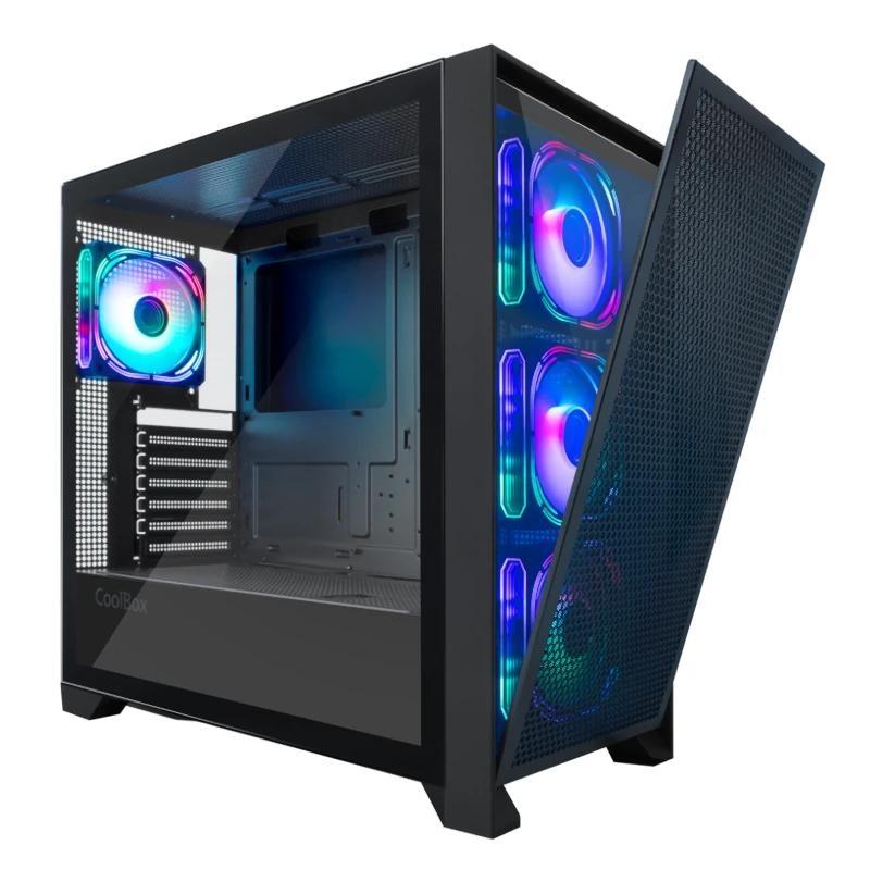 Coolbox Caja Gaming ATX Ge-2000 DualView S/Fte Coolbox Caja Gaming ATX Ge-2000 DualView S/Fte