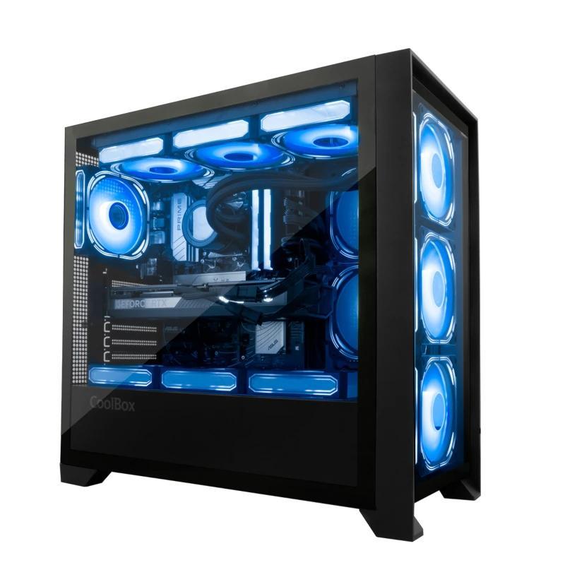 Coolbox Caja Gaming ATX Ge-2000 DualView S/Fte Coolbox Caja Gaming ATX Ge-2000 DualView S/Fte