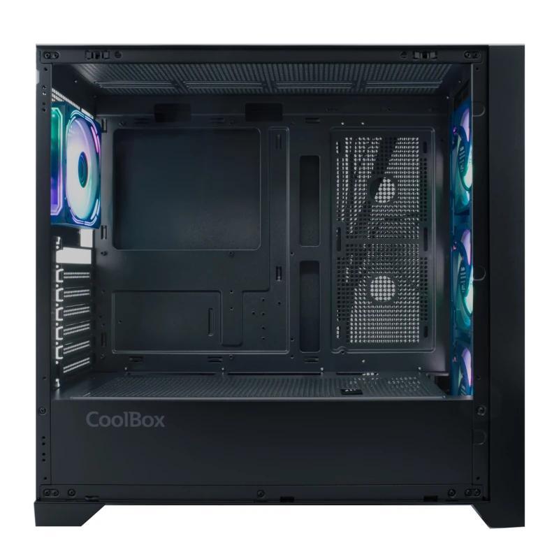 Coolbox Caja Gaming ATX Ge-2000 DualView S/Fte Coolbox Caja Gaming ATX Ge-2000 DualView S/Fte