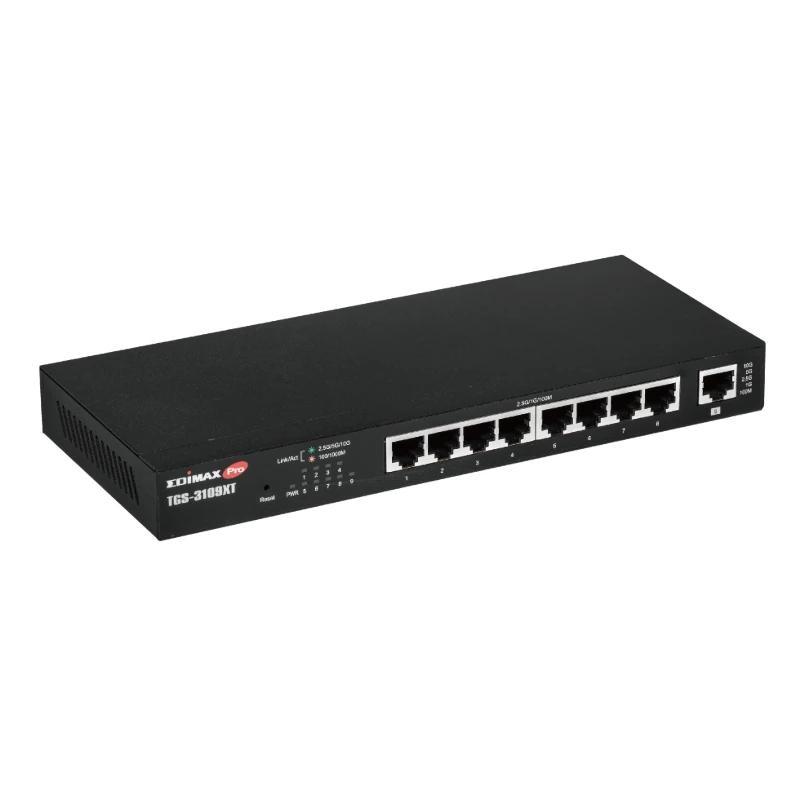 Edimax TGS-3109XT Smart Switch 8x2.5GbE 1x10GbE Edimax TGS-3109XT Smart Switch 8x2.5GbE 1x10GbE
