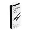 Celly Cable UsbC-UsbC2 2Mt Led BK 100w Celly Cable UsbC-UsbC2 2Mt Led BK 100w