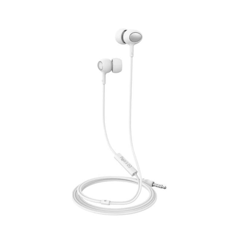 Celly Auriculares con micrófono Jack 3.5 ST Negro Celly Auriculares con micrófono Jack 3.5 ST Negro