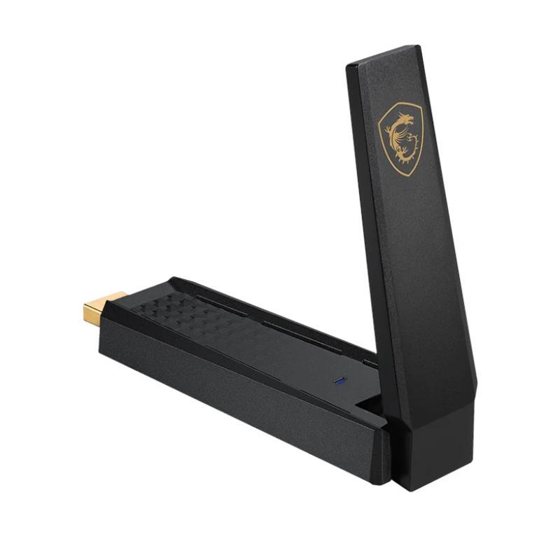 MSI GUAXE54 AXE5400 WiFi6E USB Adapter MSI GUAXE54 AXE5400 WiFi6E USB Adapter