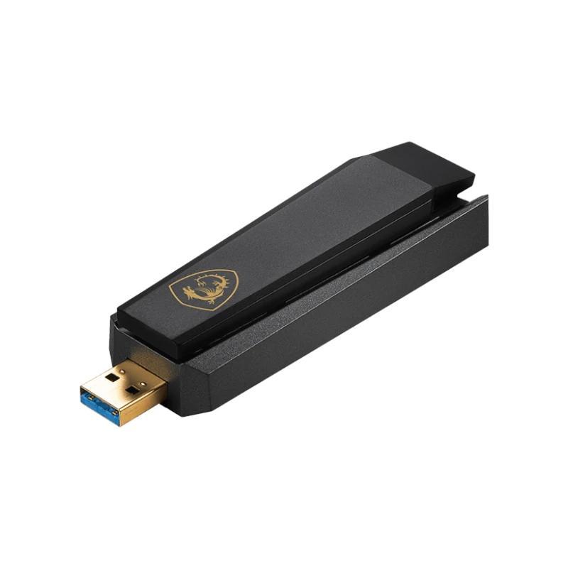 MSI GUAXE54 AXE5400 WiFi6E USB Adapter MSI GUAXE54 AXE5400 WiFi6E USB Adapter