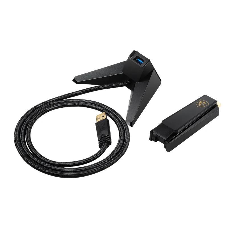 MSI GUAXE54 AXE5400 WiFi6E USB Adapter MSI GUAXE54 AXE5400 WiFi6E USB Adapter