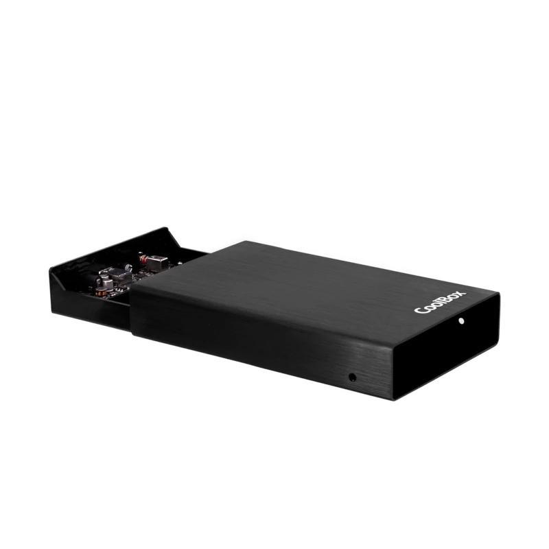 Coolbox Caja HDD 3.5" SCA-3533 USB3.0 Negra Alum Coolbox Caja HDD 3.5" SCA-3533 USB3.0 Negra Alum