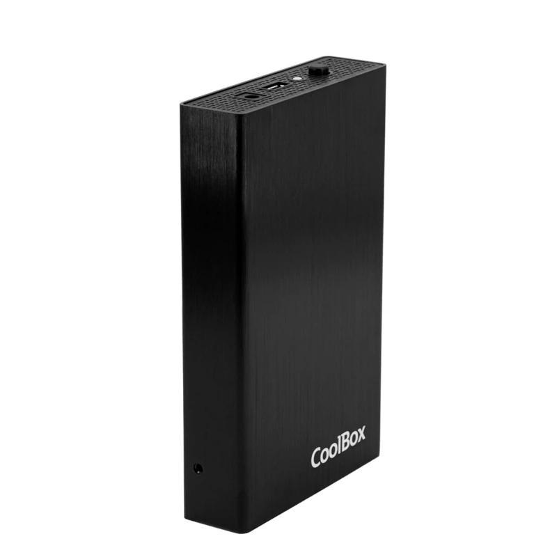 Coolbox Caja HDD 3.5" SCA-3533 USB3.0 Negra Alum Coolbox Caja HDD 3.5" SCA-3533 USB3.0 Negra Alum