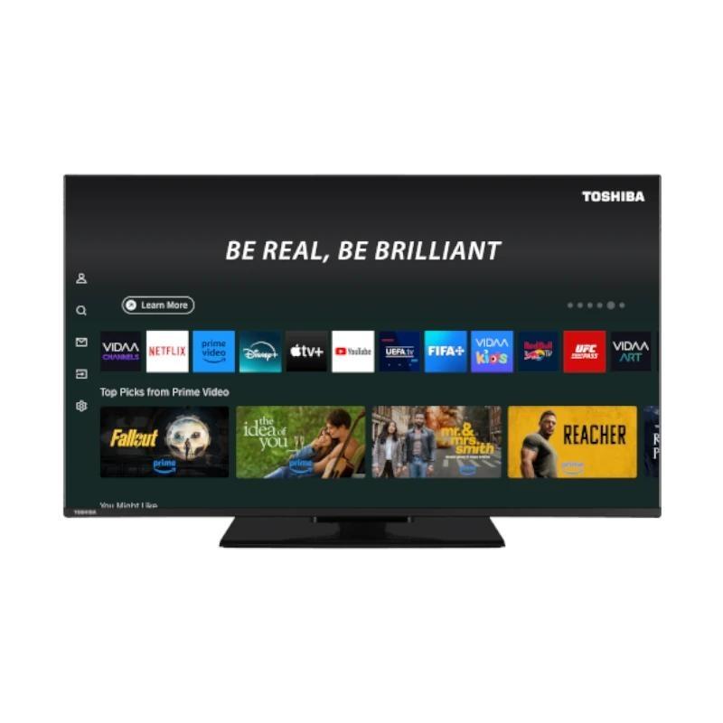 TOSHIBA TV 43" 43QV3F63DG UHD QLED SMART TV ALLM TOSHIBA TV 43" 43QV3F63DG UHD QLED SMART TV ALLM