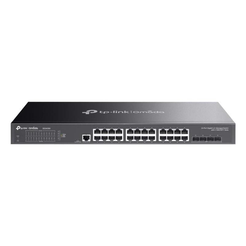 TP-Link SG3428X Switch L2+ 24xG 4x10G SFP+ TP-Link SG3428X Switch L2+ 24xG 4x10G SFP+