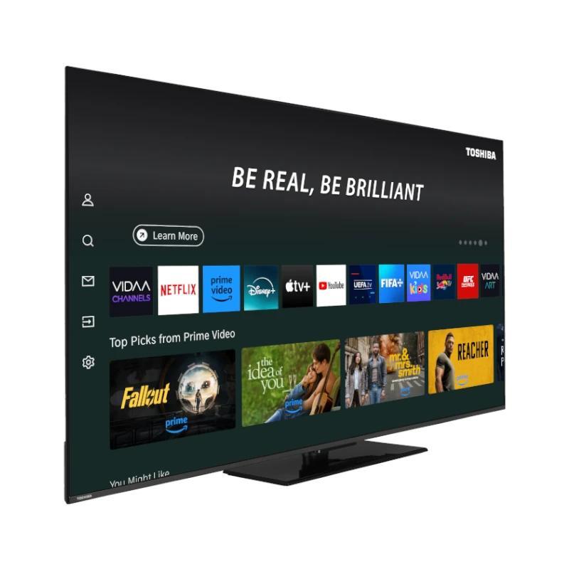 TOSHIBA TV 75" 75QV3F63DG UHD QLED SMART TV ALLM TOSHIBA TV 75" 75QV3F63DG UHD QLED SMART TV ALLM