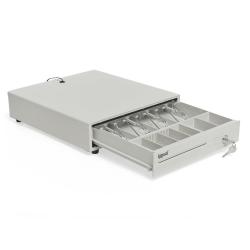 iggual Cajón portamonedas IRON-10W 38cm 4+6 blanco