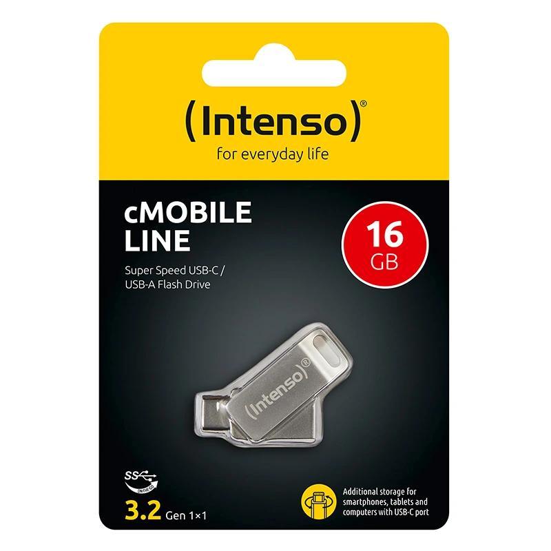8Intenso Lápiz USB cMobile USB 3.0 + TypeC 128GB 8Intenso Lápiz USB cMobile USB 3.0 + TypeC 128GB