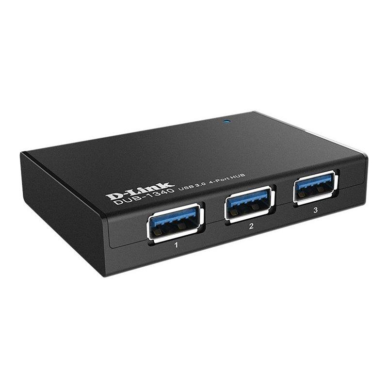 D-Link DUB-1340 Hub 4 Puertos USB 3.0 D-Link DUB-1340 Hub 4 Puertos USB 3.0