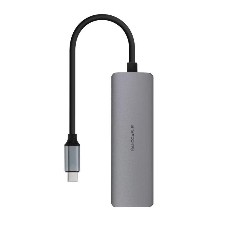 Nanocable Conversor USB-C Ethernet carga PD Nanocable Conversor USB-C Ethernet carga PD