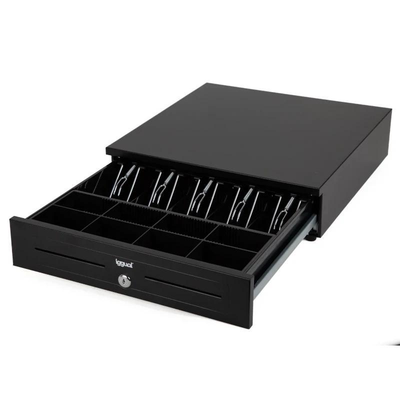 iggual Cajón portamonedas IRON-HD 41cm 5+8 negro iggual Cajón portamonedas IRON-HD 41cm 5+8 negro