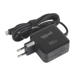 iggual Cargador portátil y móvil tipo C PD 65W